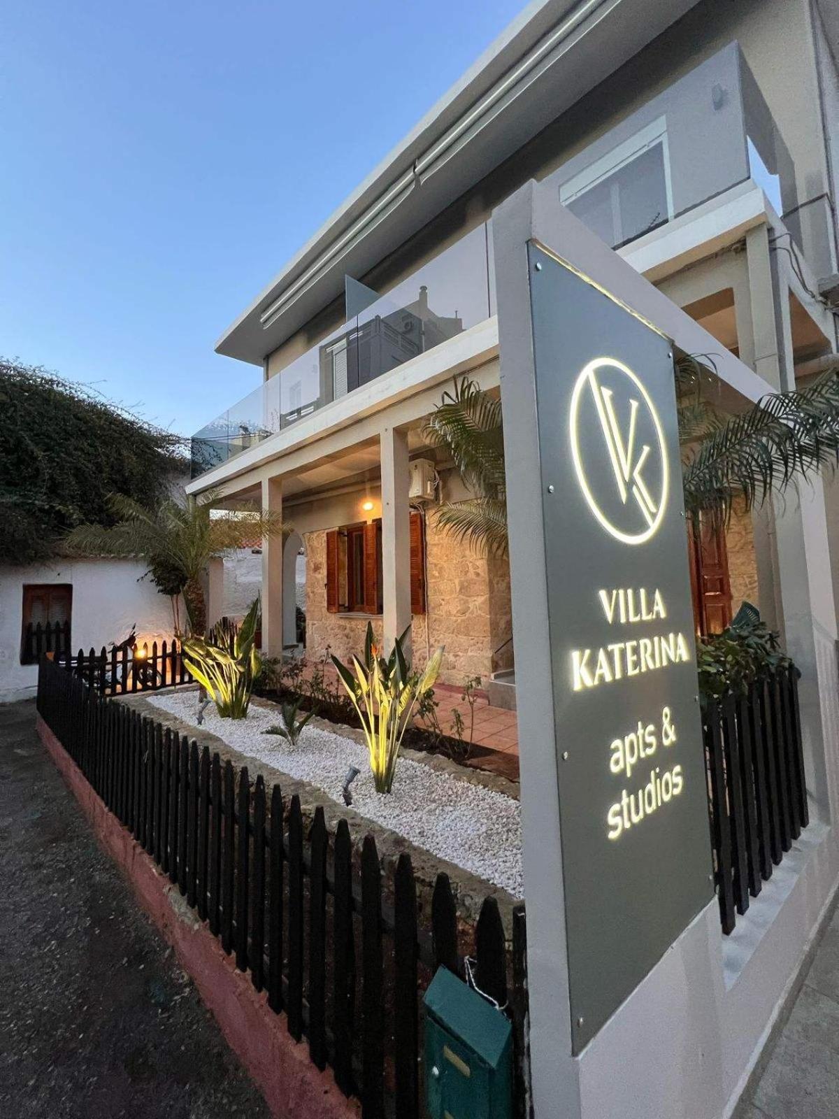 Villa Katerina ハニア エクステリア 写真